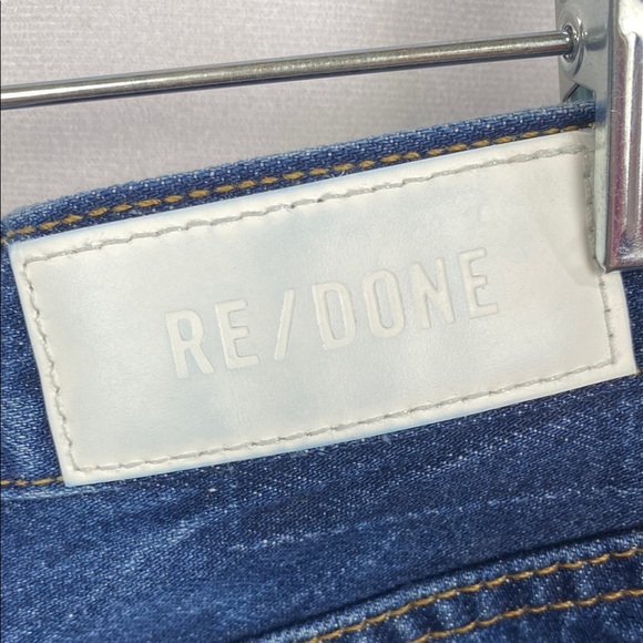 RE/DONE The Riding Western Rodeo Riding Jeans Fit Flare - Faded Rider - Size 27 - Picture 10 of 13